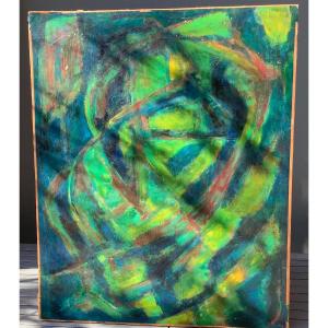 Abstract Composition - Georges Clairefond 1920-1973