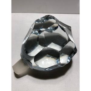 Spectacular 19th Century Crystal Bottle Stopper
