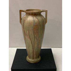 Art Nouveau Ceramic Vase Dlg Adrien Dalpeyrat