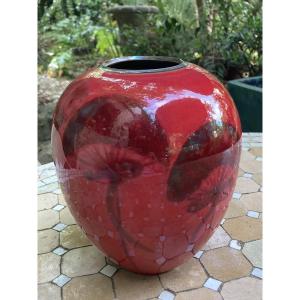 Alain Dejardin Ceramic Vase 