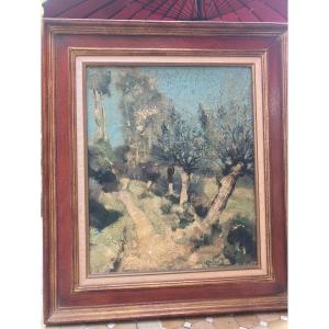 Jy Couliou Art Deco Painting