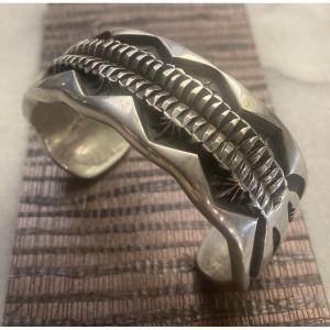 Eric Emerson Solid Silver Bracelet 
