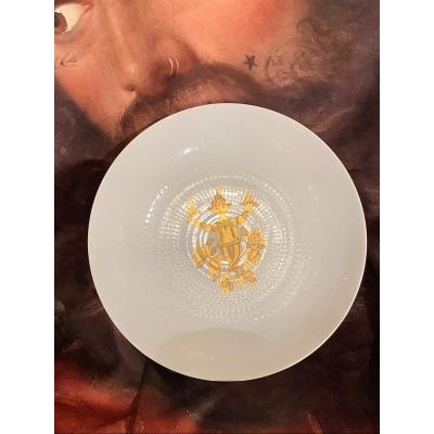 Large Porcelain Dish Rosenthal Design Bjorn Wiinblad