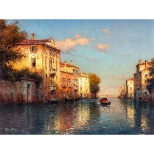 Venice,  Signed Marc Aldine Dit Bouvard