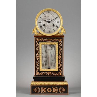 Restoration Clock - Chronometer-thermometer.