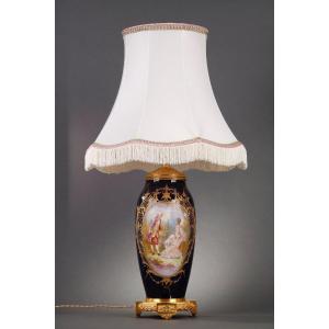 Vase Mounted As A Lamp