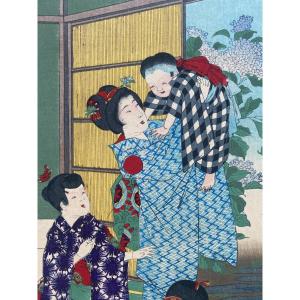 A Japanese Chikanobu Print
