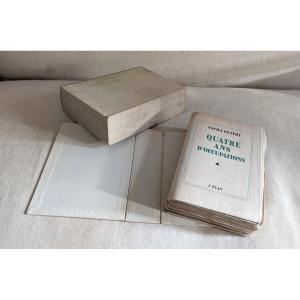 Sasha Guitry. Four Years Of Occupation. Dedication