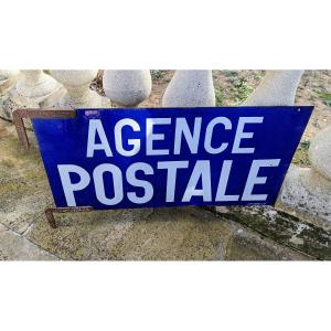 Enamel Sign Postal Agency