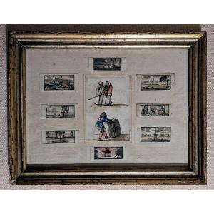 18th Century Miniature Drawings