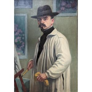 Painter In His Studio