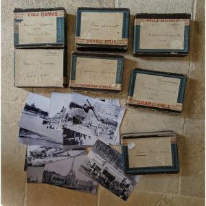 100 Negatives On Glass Plates. Universal Exhibition Paris 1900