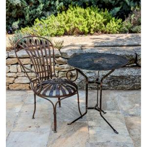 Slatted Garden Armchair