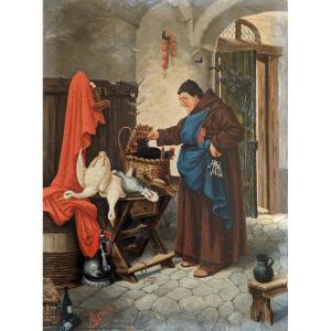 Painting: The Cook Monk