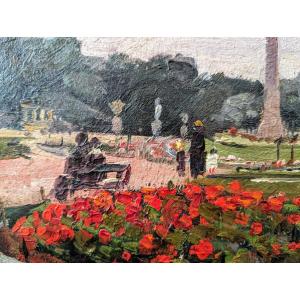 Paris, The Tuileries Garden By Claude Firmin