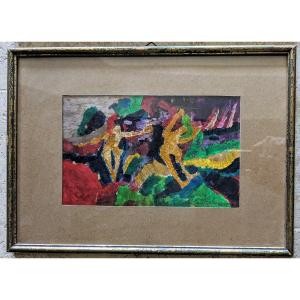 “flying Characters” Contemporary Painting 