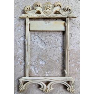 Popular Art Frame In Carved Ivory 