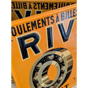 Double-sided Advertising Sign Riv / De Andreis