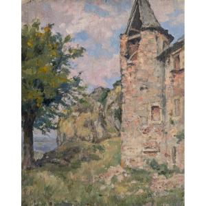 Castle In Aveyron By Martin-sauvaigo