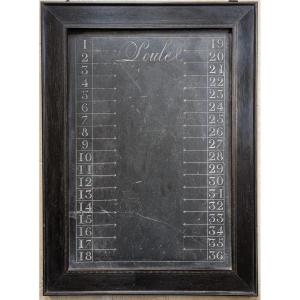 Billiards - Large Framed Slate 