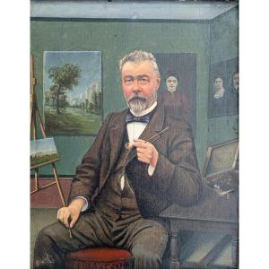 Portrait Of A Painter, Early 20th Century