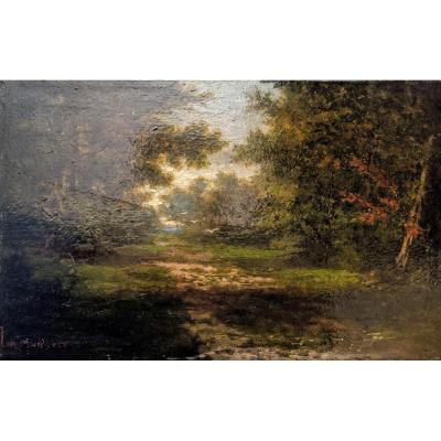 Landscape Signed Louis Guédy