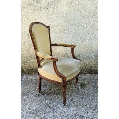 Louis XVI Convertible Armchair