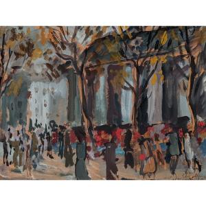 Church Of The Madeleine. Paris