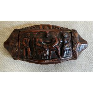 Snuff Box In Corozo