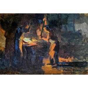 The Blacksmiths. Claude Firmin 1918