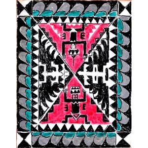 Dg84-drawing-m.vorobieff-stebelska-marevna-[precolumbian-d.rivera-mexico]-1960