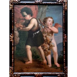 Oil Painting-jan Erasmus Quellinus Said Sederboom-the Holy Family-1695