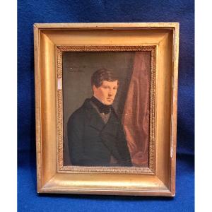 Table-edmond Geffroy-portrait Of His Brother-1838