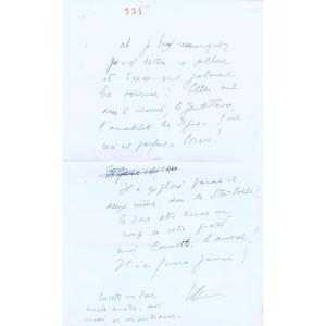 Proa22-louis-ferdinand Céline-novemier-doctor-signed Autograph Letter