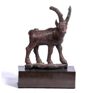 Near East - 1st Millennium Bc - Bronze Ibex