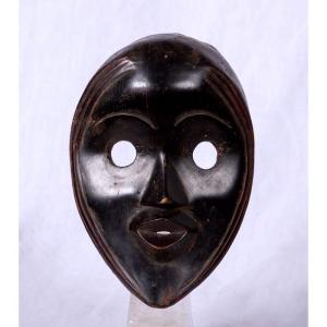 Dan Culture - Dark Wood Oval Mask