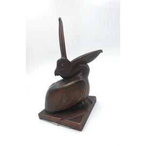Noël-ange Martini (1886–1962) - Art Deco Ashtray / Sculpture Depicting A Pelican