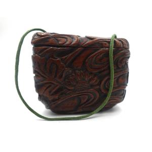 Japan, Meiji Era (1868–1912) - Tonkotsu In Carved Wood, Floral Decoration And Scrolls