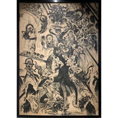 Ossian Elgström (1883-1950) Norse Mythology - Yggdrasil Ragnarök And Viking Gods Of Asgard