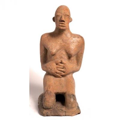 Mali, Africa – Sitting Woman In Djenné Style