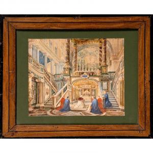 School Of The 19th Century - Pope Pius IX In Santa Maria Maggiore