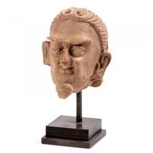 Art Of Gandhara Pakistan 3rd Century / 6th Century - Male Head