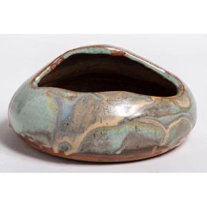 Françoise Blain 20th Century - Vase With Abstract Form