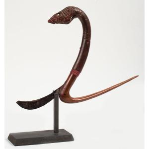 Cambodia 19th Century - Khmer Art - Rice Sickle. 