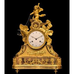 Empire Period Chariot Clock