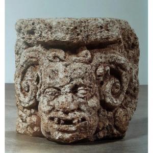 Capital 16th Century Limestone