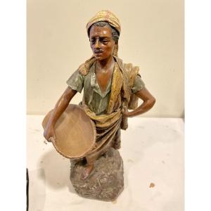 Terracotta Statue Orientalist Man
