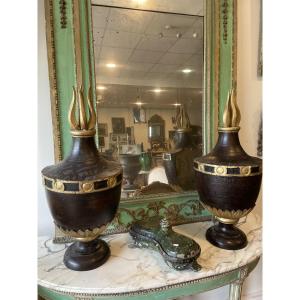Pair Of 18th Century Italian Fire Pots