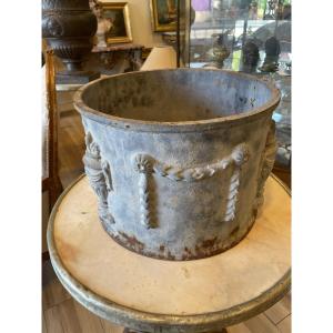 20th Century Cast Iron Planter 