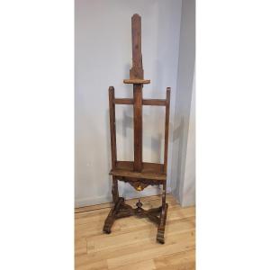 19th Century Walnut Studio Easel 